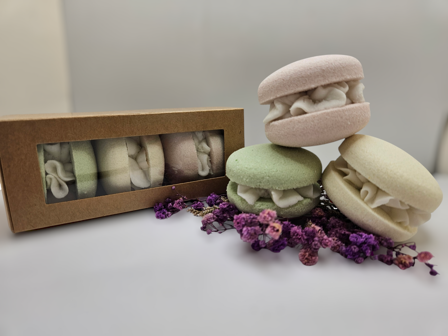 Macaron Bath Bombs - Set of 3