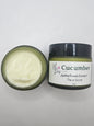 Jojoba Beads Exfoliant Face Scrub – Cucumber Scent (2 oz Glass Jar)