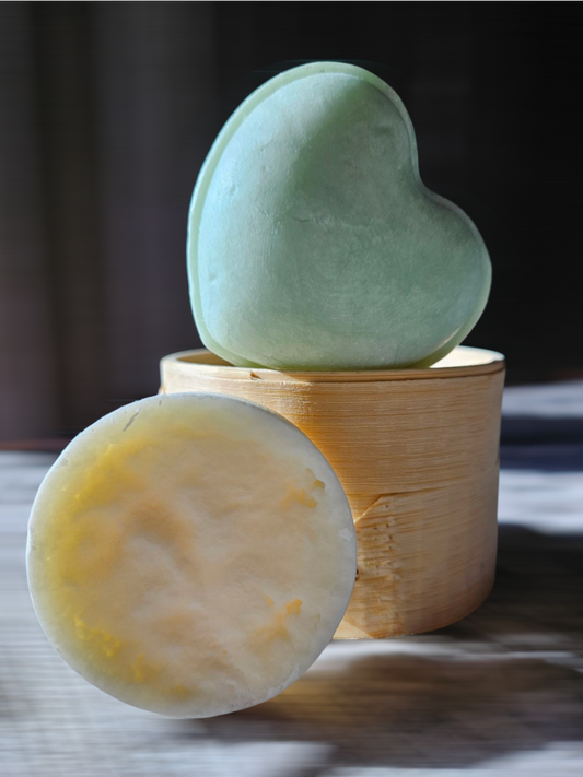 Solid Shampoo and Conditioner with Spirulina | 1.2oz