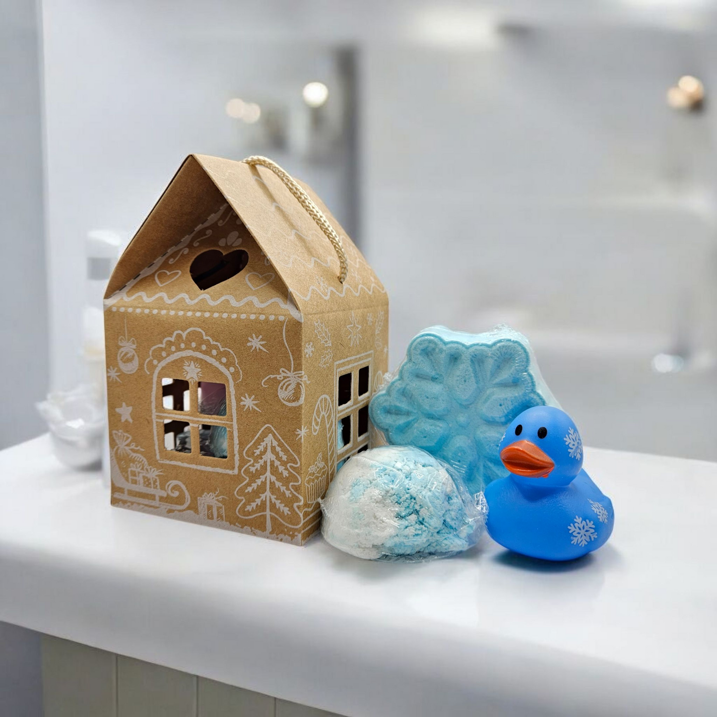 Holiday Bath Time Fun Gift Set for Kids