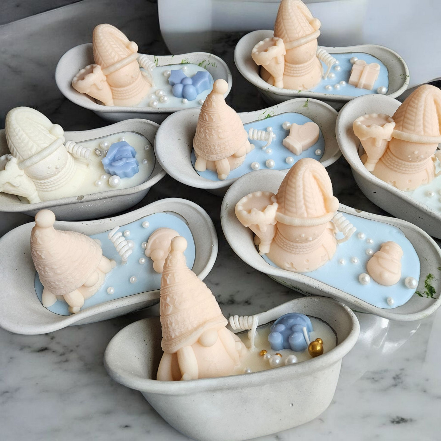 Concrete Soy Candle – Christmas Edition