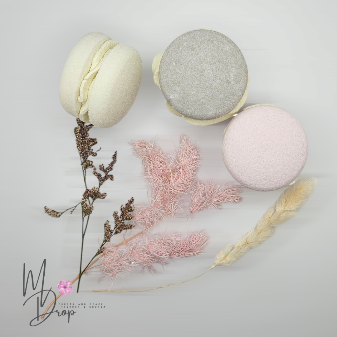 Macaron Bath Bombs - Set of 3