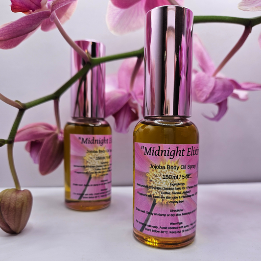 Midnight Elixir – Jojoba Oil Body Spray (1 oz)