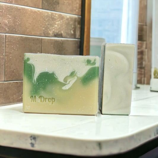 Neroli Hemp Bar Soap for Men | Natural Handmade Soap | Masculine Scent | Vegan Skincare | Moisturizing & Nourishing | Eco-Friendly Gift