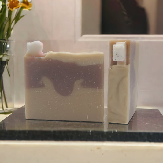 Pink Peony Hemp Soap Bar | Natural Handmade Soap | Floral Scent | Vegan Skincare | Moisturizing & Nourishing | Eco-Friendly Gift