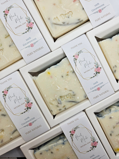 Harmony Haven | Soap Bar for Men/Women | Natural Handmade Soap | Fruity Scent | Vegan Skincare | Moisturizing & Nourishing | Eco-Friendly